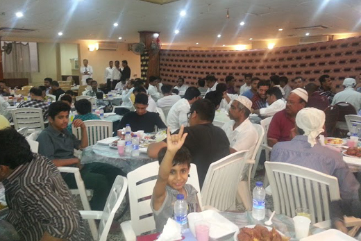Iftar meet in Bahrain 